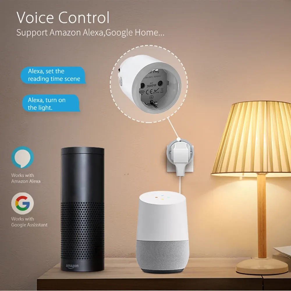 Prise intelligente Wifi, confort