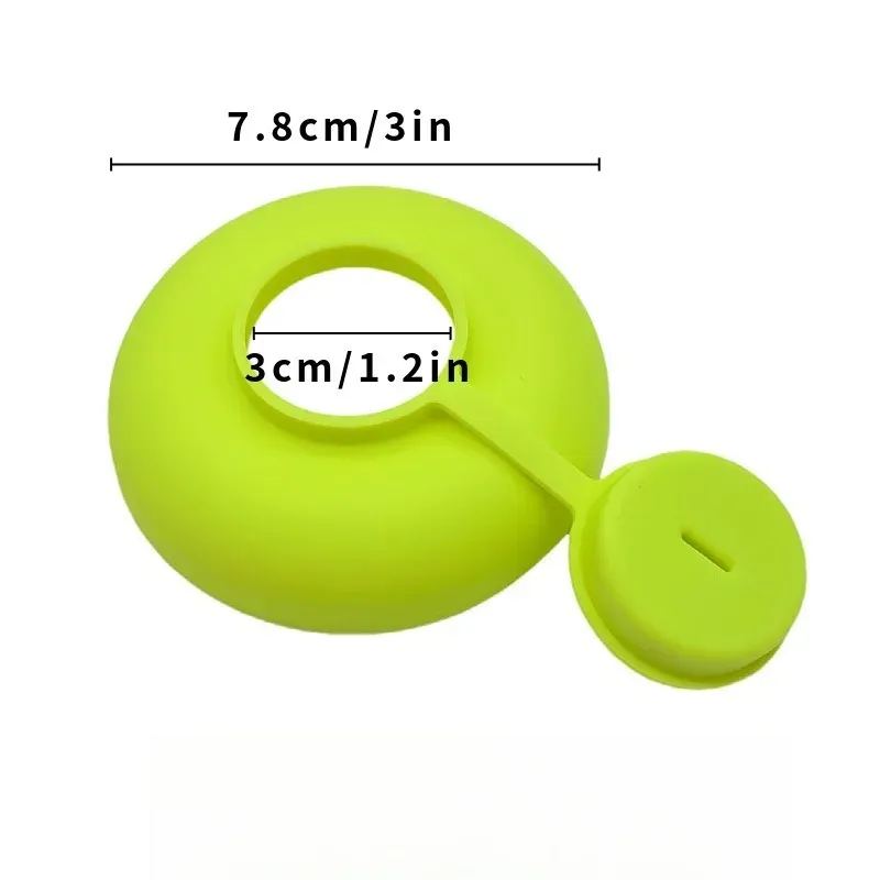 Support de sucette glacée en silicone réutilisable, vue d'ensemble
