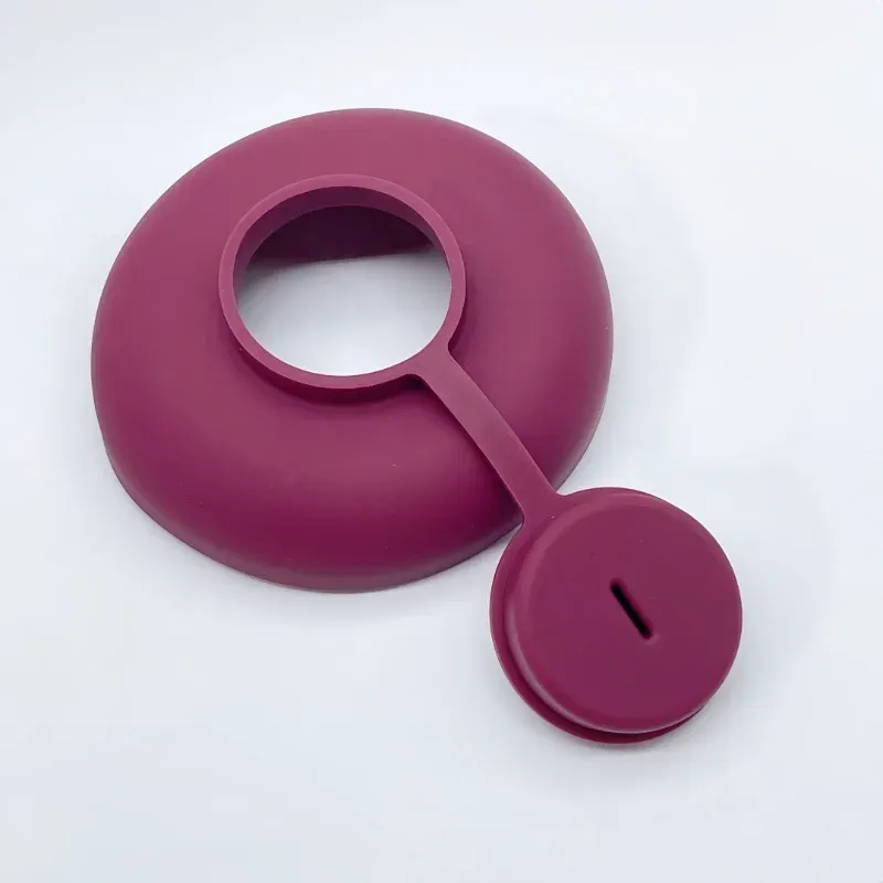 Support glacé en silicone, vue de côté