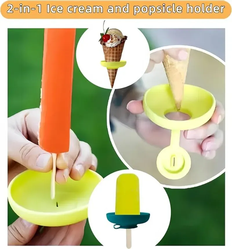 Accessoire glacé en silicone réutilisable