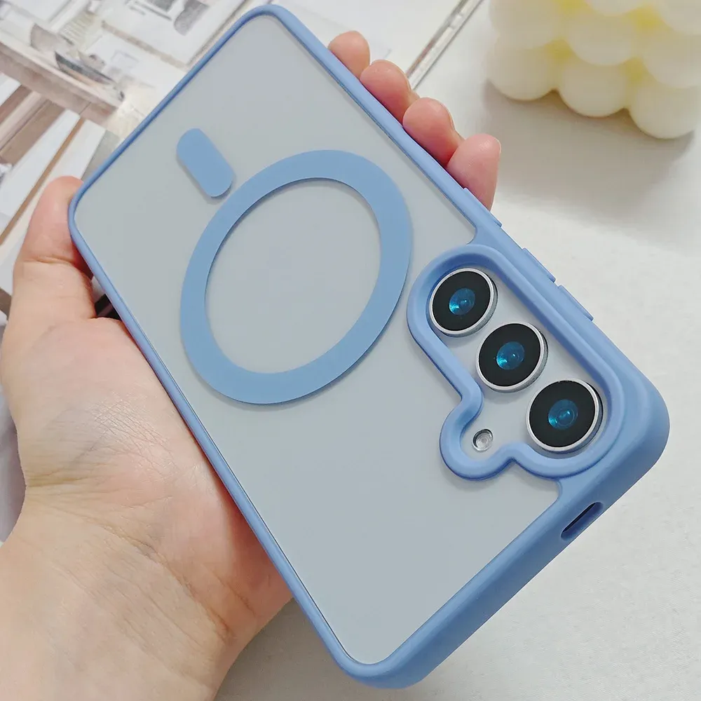 Coque givrée, ajustement autour de l'appareil
