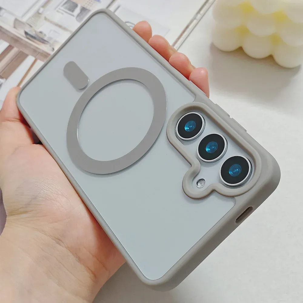 Coque givrée, accès aux boutons et à l'appareil photo