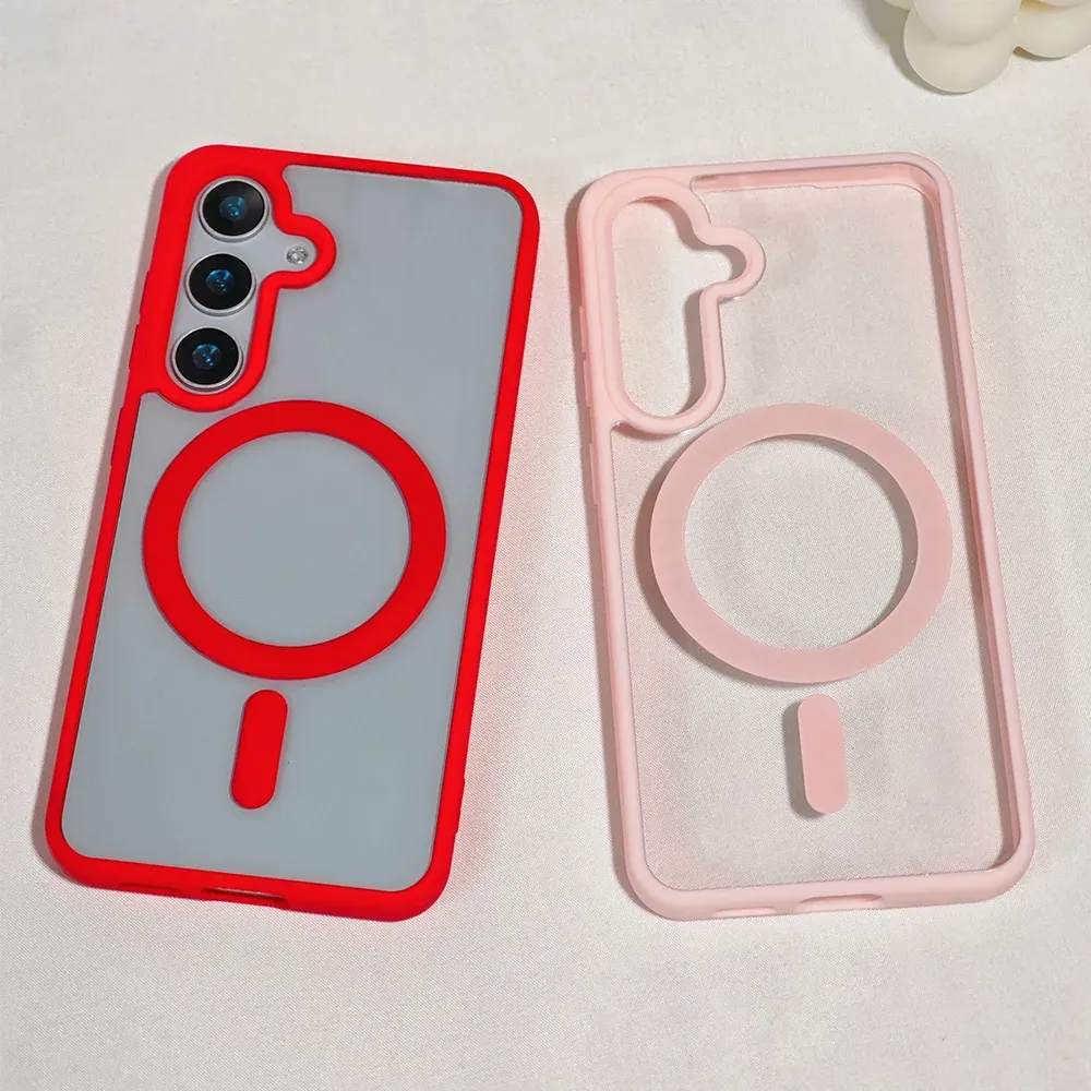 Coque magnétique givrée pour Samsung Galaxy, vue principale