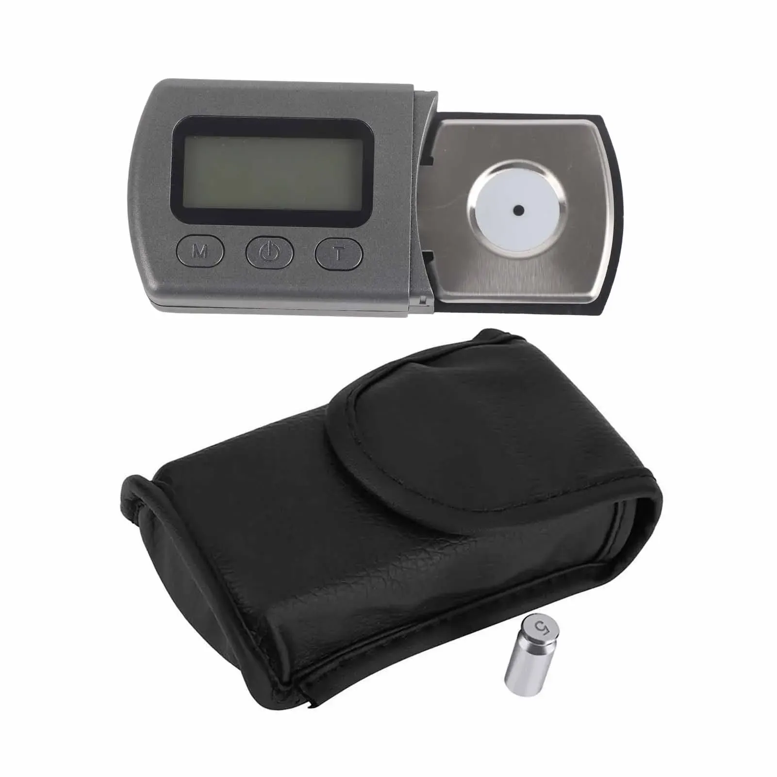 Jauge de pression de stylet pour platine avec écran LCD numérique rétroéclairé, testeur de pression de stylet pour disque vinyle, fonction d'étalonnage 5 g 3