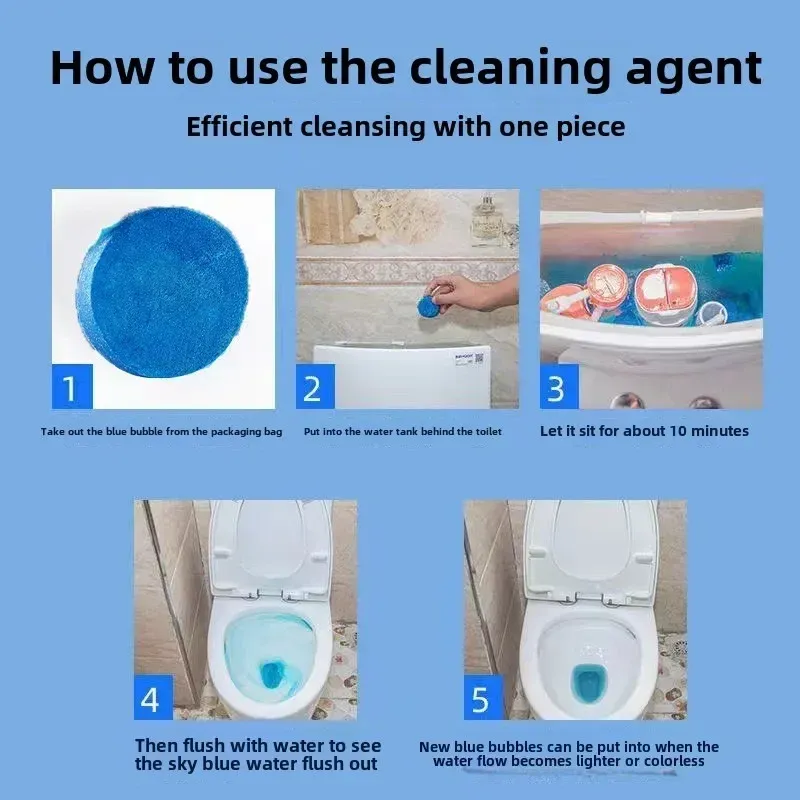 Nettoyant pour cuvette de toilettes, vue de détail