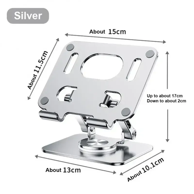 Support de tablette rotatif à 360° en aluminium, pliable et réglable, compatible iPad Pro, Air et Mini 7