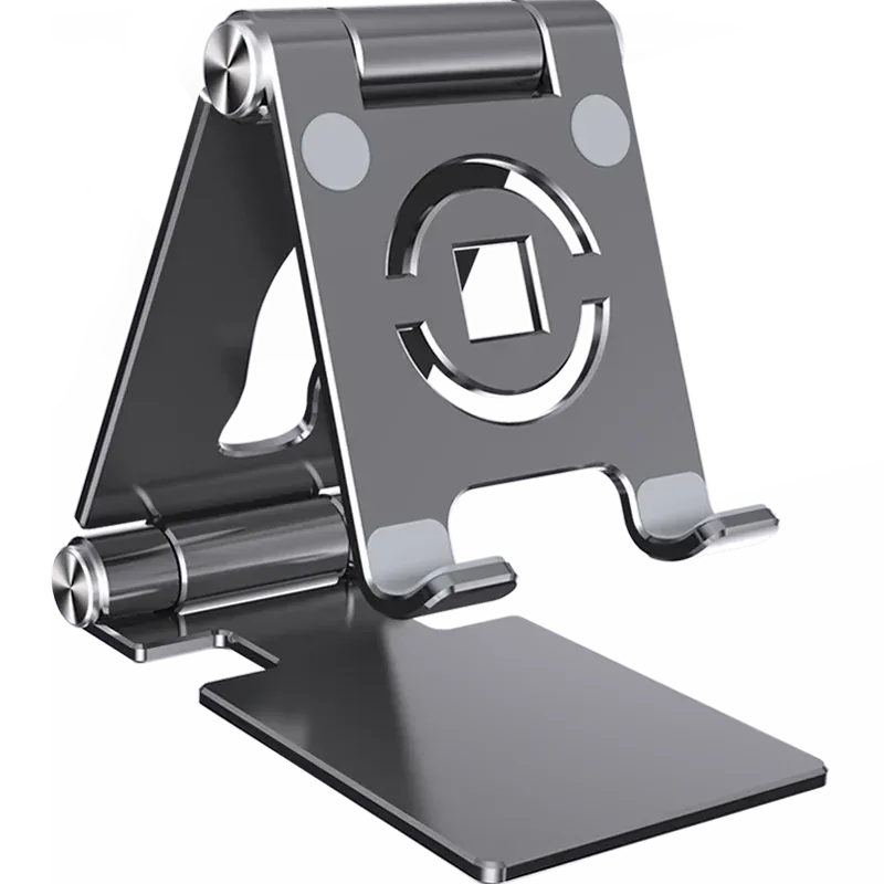 Support de tablette rotatif à 360° en aluminium, pliable et réglable, compatible iPad Pro, Air et Mini 9
