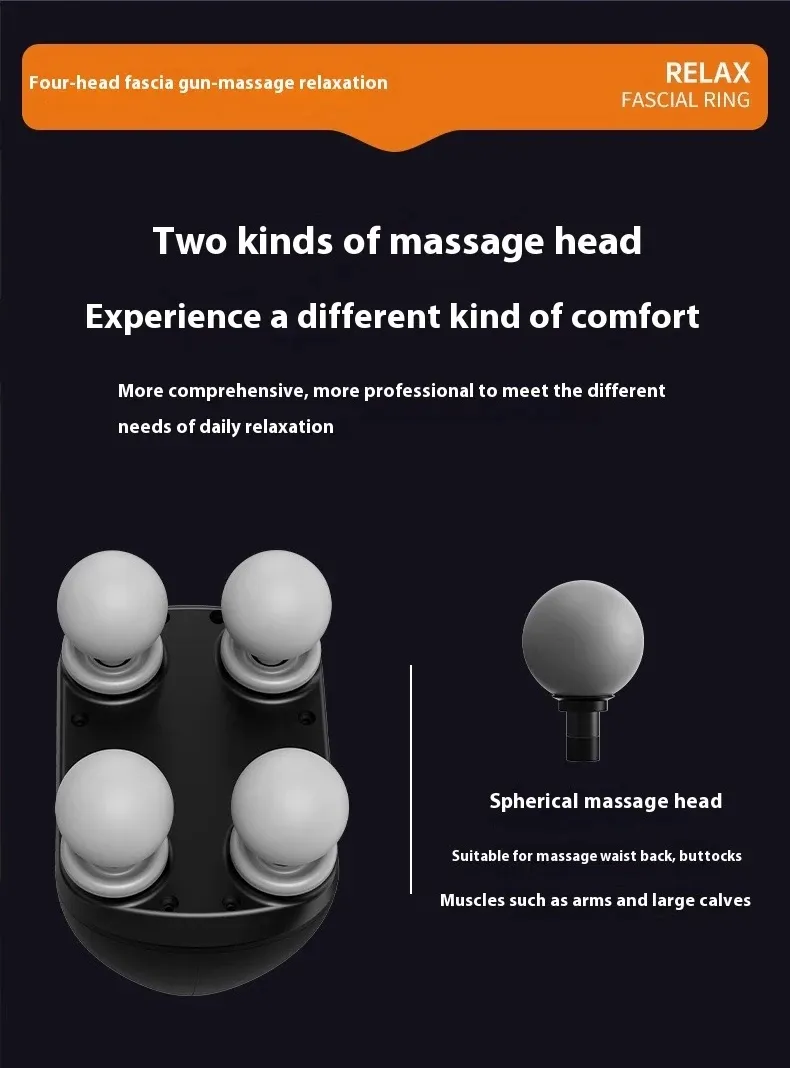 Pistolet de massage portable en déplacement