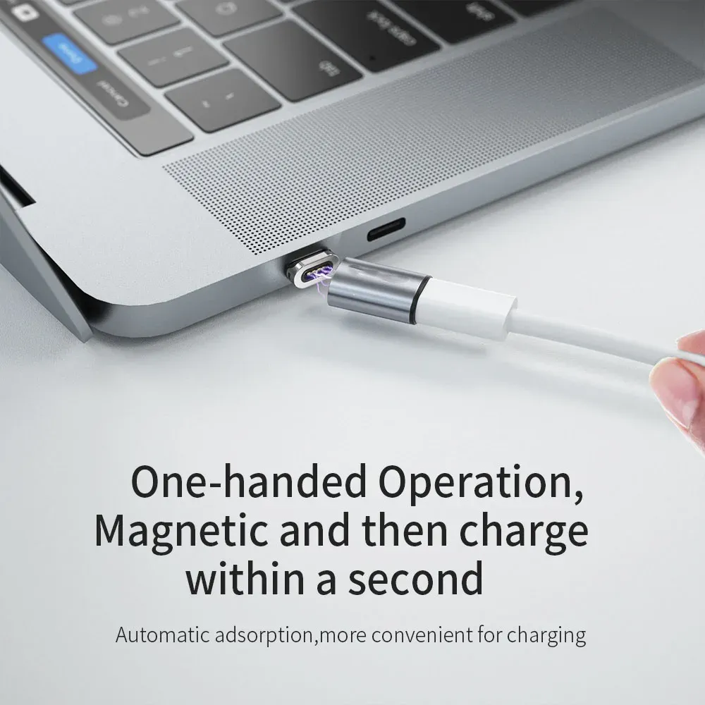 Connecteur magnétique pour câble de téléphone portable, Micro USB et USB Type-C, compatible Huawei et Android 5