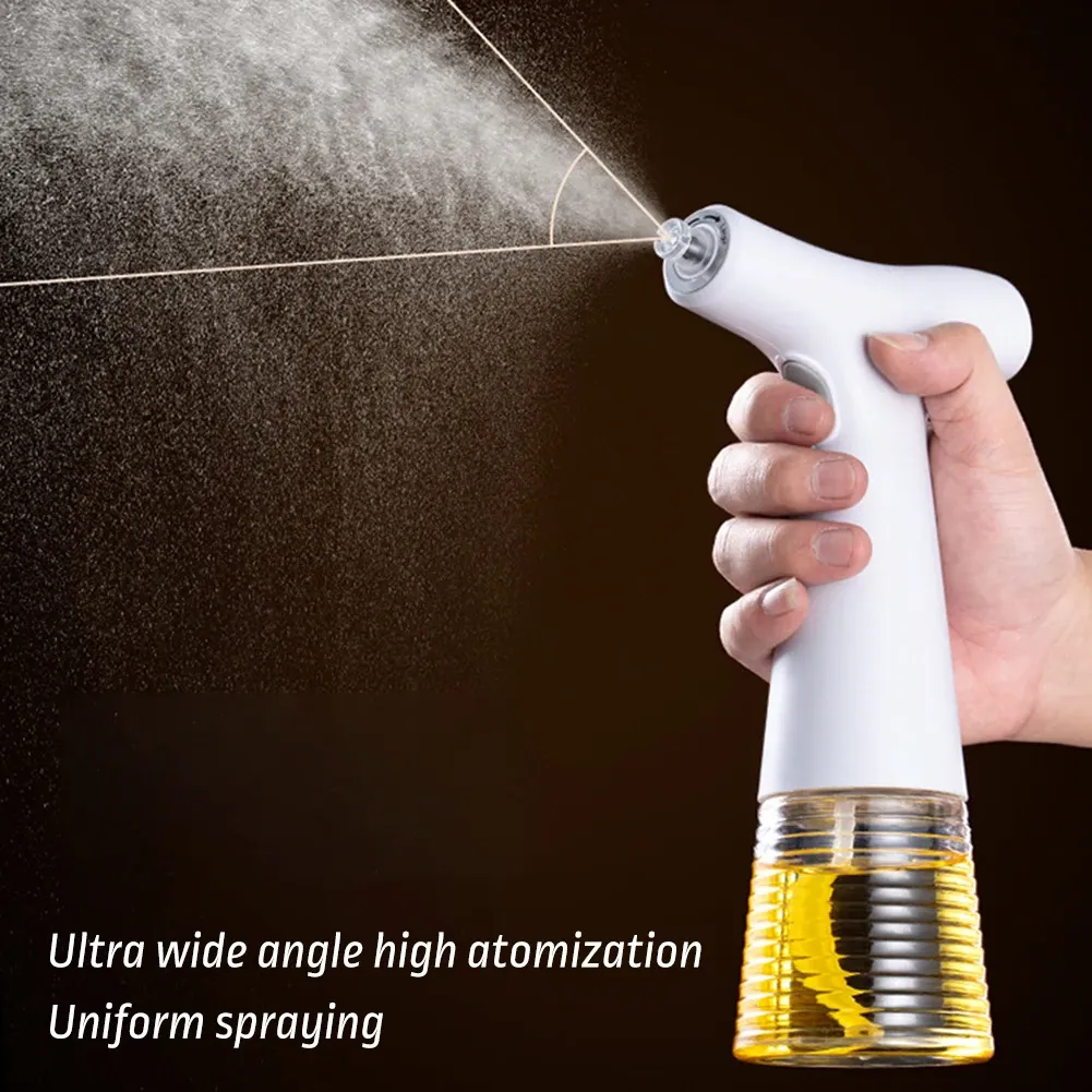 Distributeur électrique d'huile d'olive 240 ml avec pulvérisateur 3