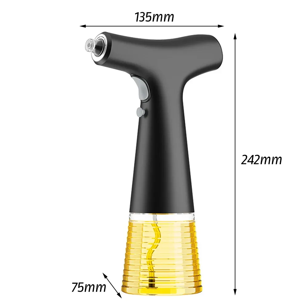 Distributeur électrique d'huile d'olive 240 ml avec pulvérisateur 6