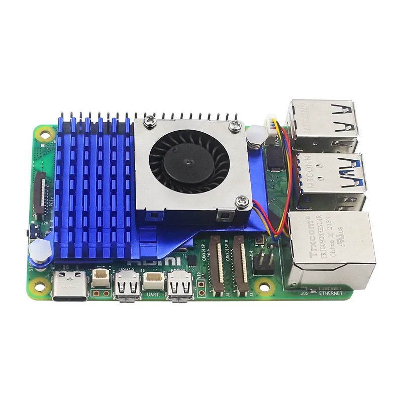 Refroidisseur Raspberry Pi 5 détail des ailettes