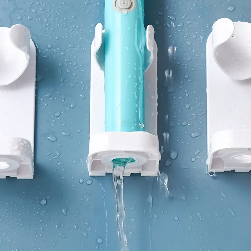 Porte-brosse à dents électrique mural sans perçage, support pour brosse à dents électrique adulte, accessoire de salle de bain - Image 1