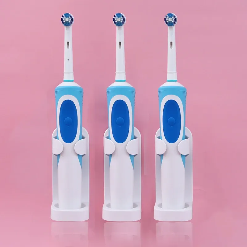 Porte-brosse à dents électrique mural sans perçage, support pour brosse à dents électrique adulte, accessoire de salle de bain 5