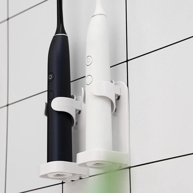 Porte-brosse à dents électrique mural sans perçage, support pour brosse à dents électrique adulte, accessoire de salle de bain 6