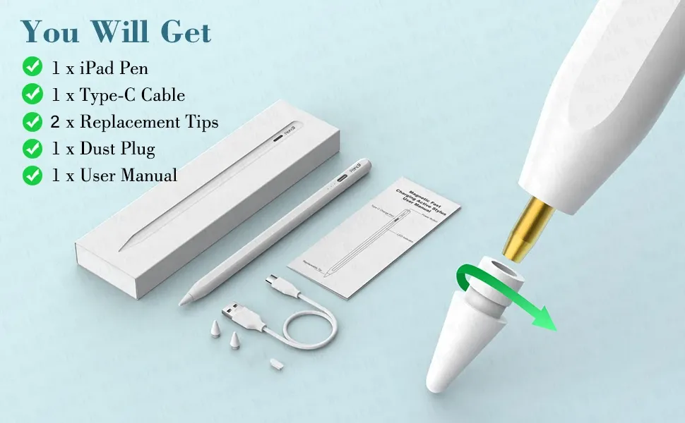 Stylet en gros plan