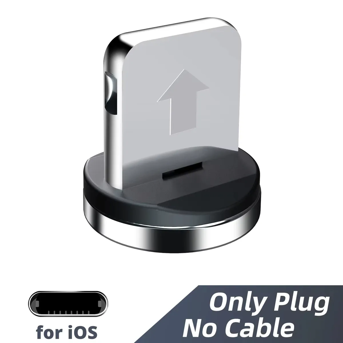 Adaptateur de câble magnétique en situation d'utilisation
