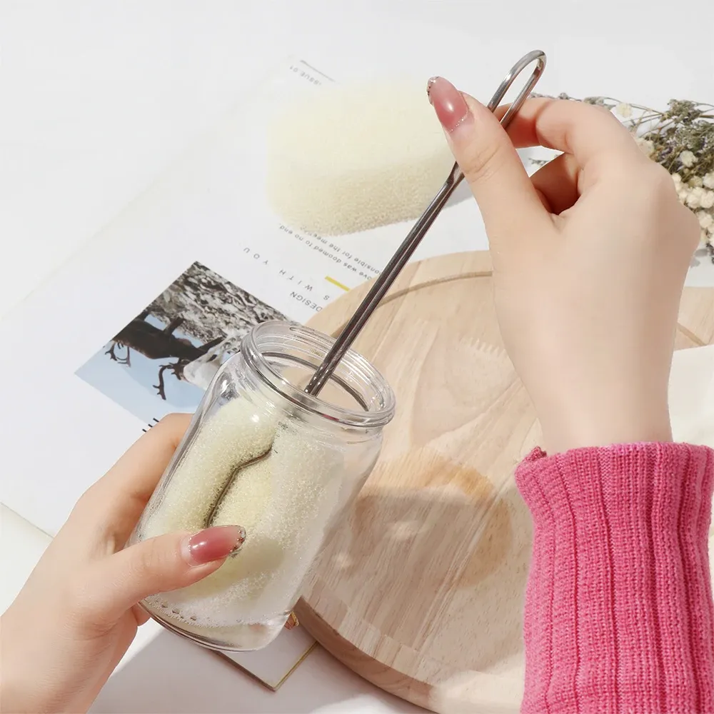 Brosse de nettoyage pour bouteilles et tasses