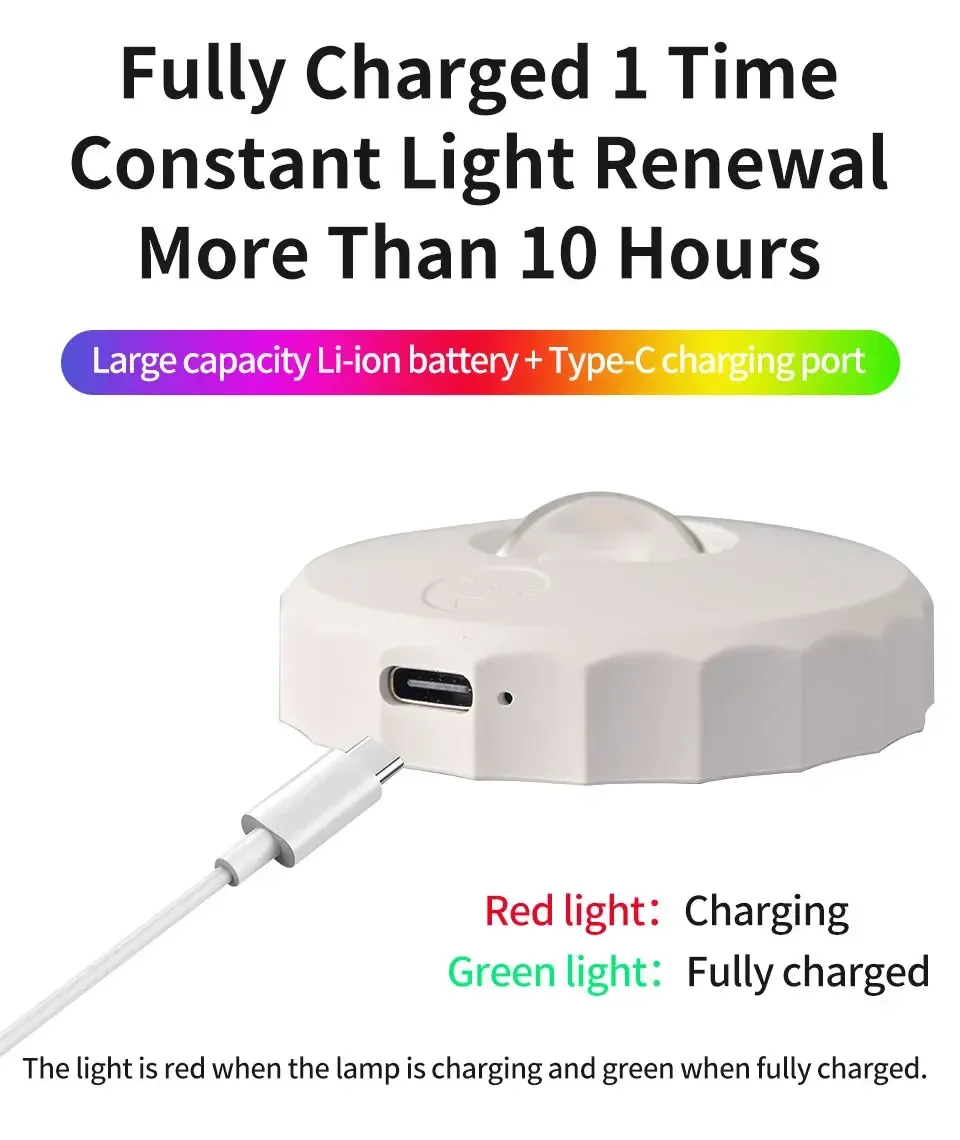 Projecteur LED rechargeable RGB