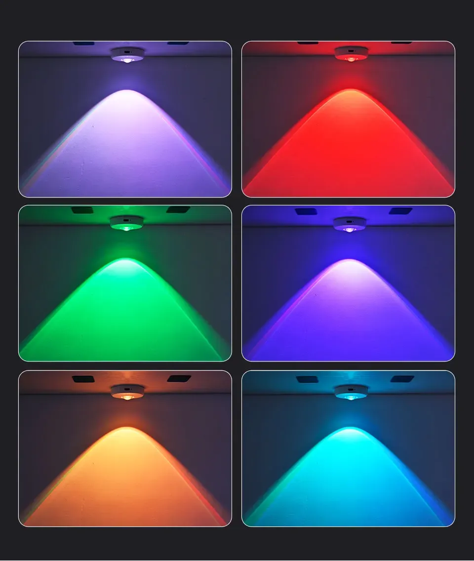 Projecteur LED rechargeable RGB