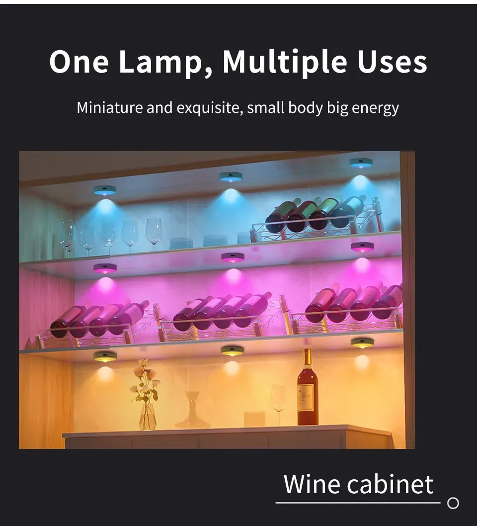 Projecteur LED rechargeable RGB