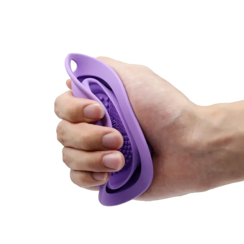 Bol de nettoyage pliable en silicone pour pinceaux de maquillage 4