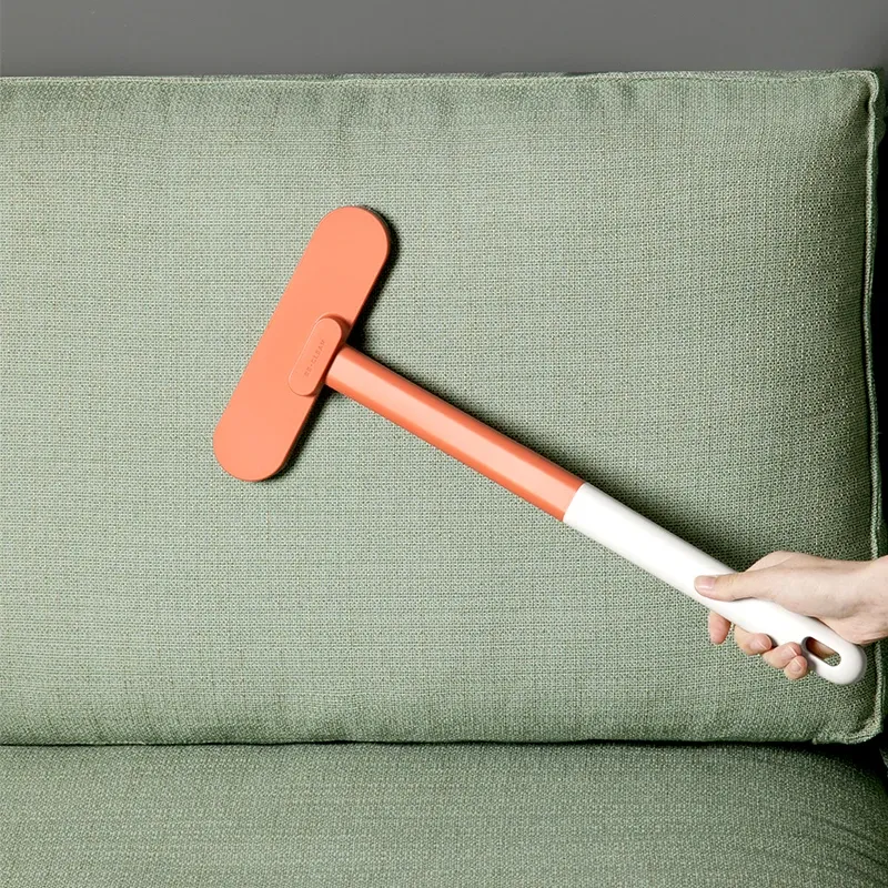 Brosse multifonctionnelle à long manche pour vitres, double usage humide et sec, nettoyage de canapés, murs et tapis 6