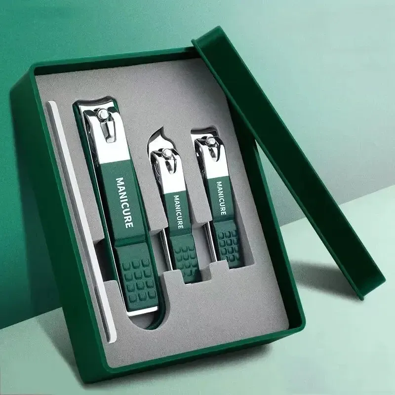 Ensemble de coupe-ongles de qualité supérieure pour la maison, outils de pédicure et manucure portables et unisexes