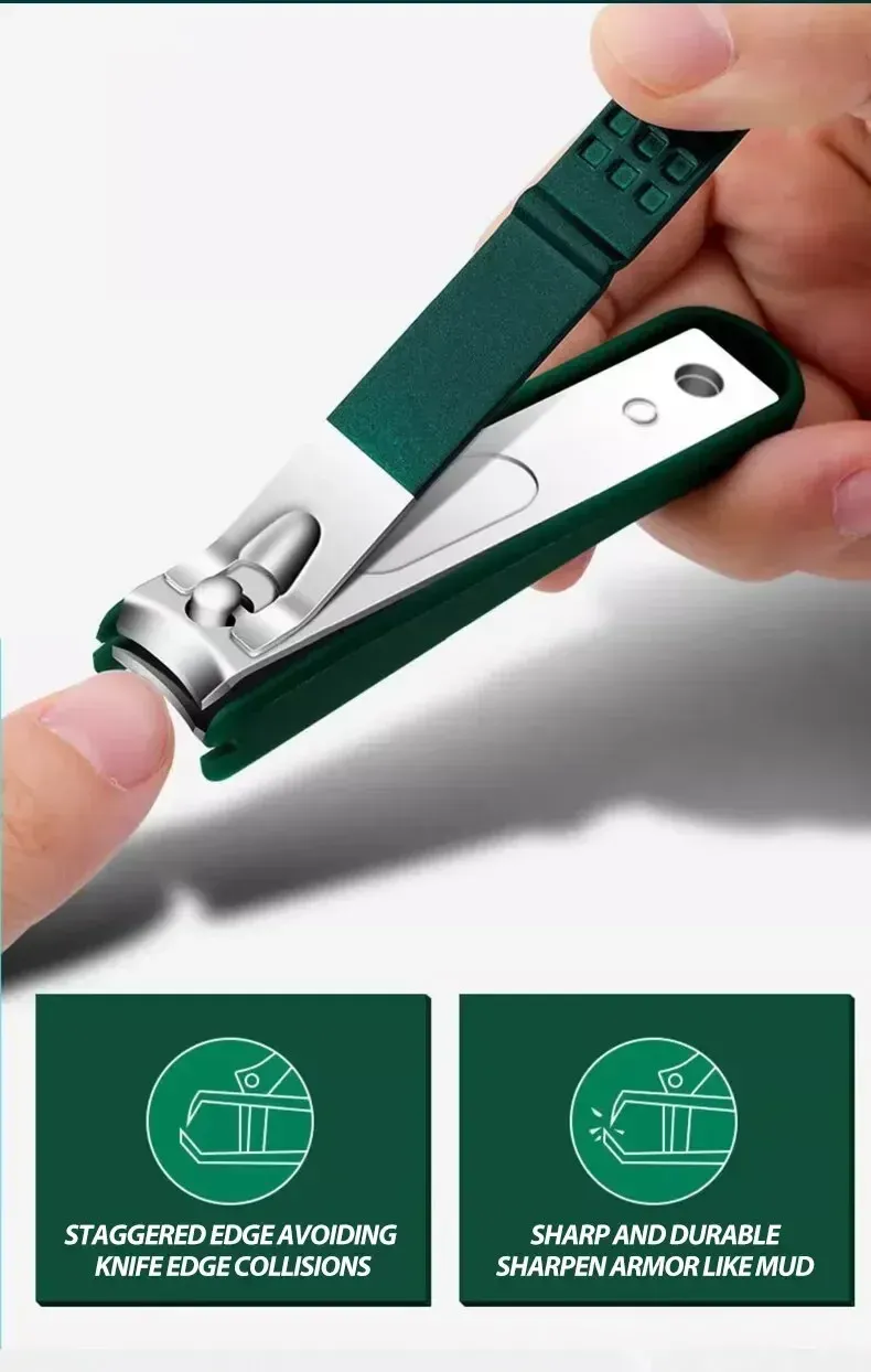 Coupe-ongles sous un angle différent