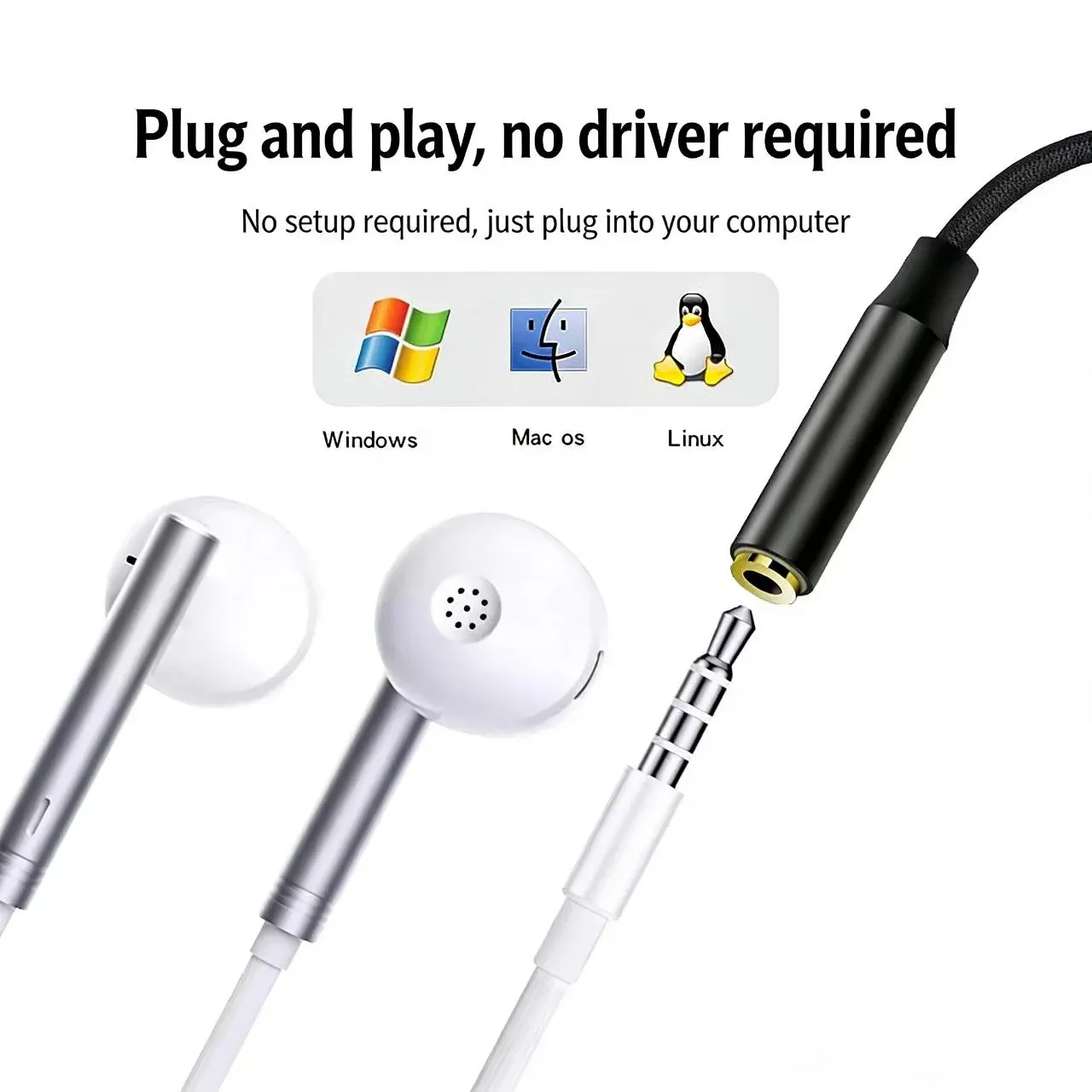 Adaptateur audio USB vers 3,5 mm
