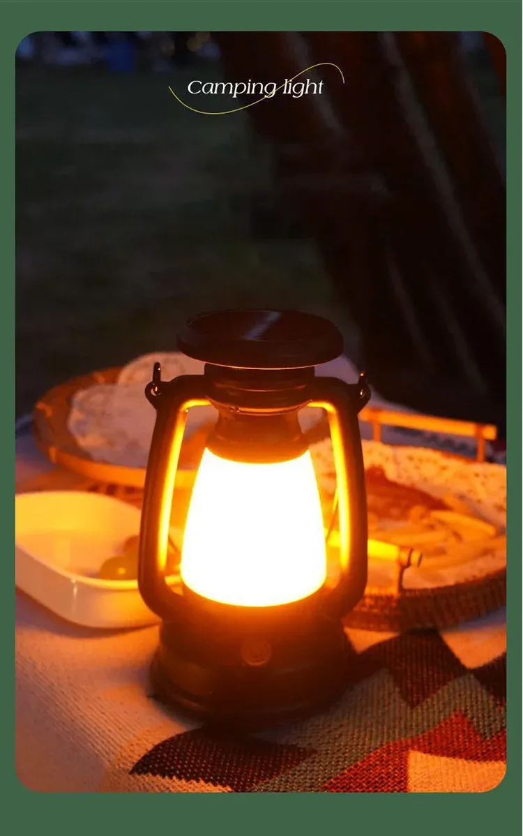 Lampe LED rétro ambiance bar et table