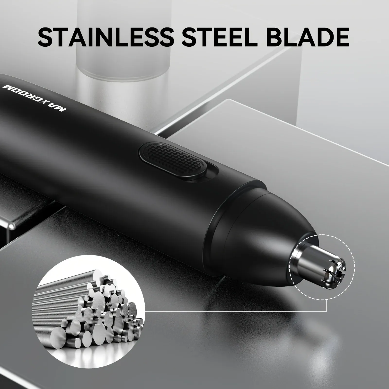 Tondeuse à nez rechargeable par USB, électrique et lavable, pour hommes et femmes 4