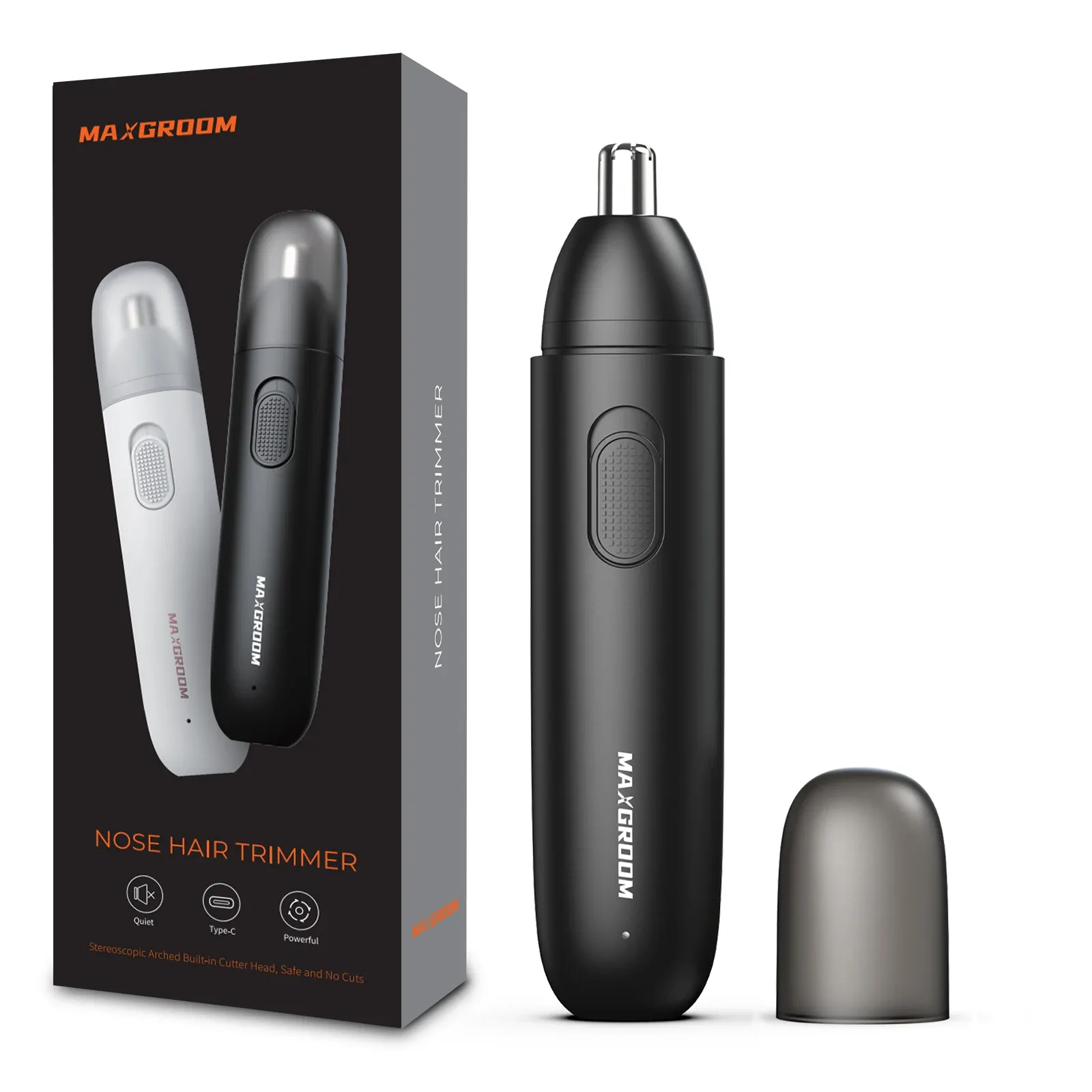 Tondeuse à nez rechargeable par USB, électrique et lavable, pour hommes et femmes 7