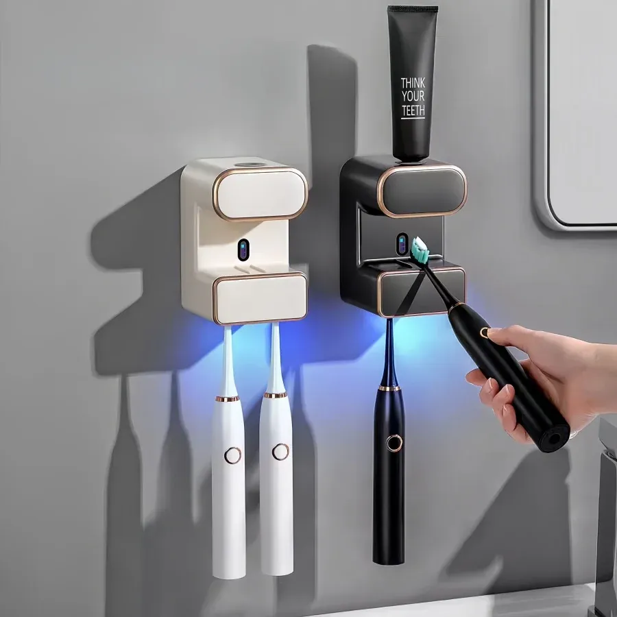 Presse-dentifrice mural HOToothbrush T1, détail du design
