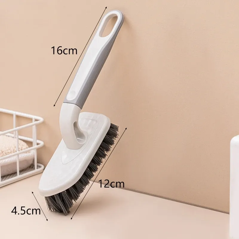 Brosse de nettoyage à poils rigides et poignée ergonomique pour salle de bain et cuisine 8