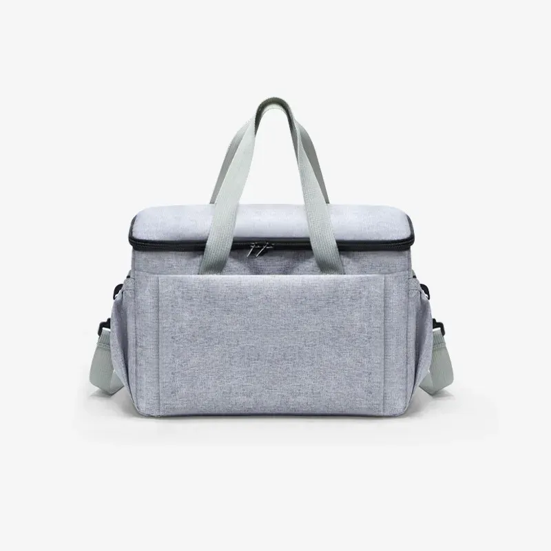 Organiseur de poussette grande capacité avec porte-biberon et sac à couches, accessoire pour bébé 8