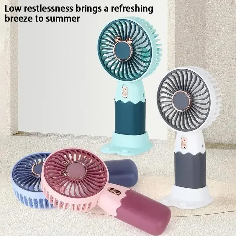 Ventilateur portable en utilisation extérieure