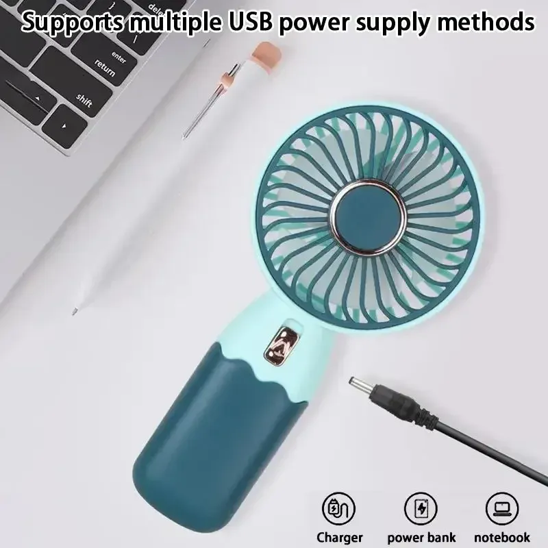 Ventilateur portable élégant vue d'ensemble