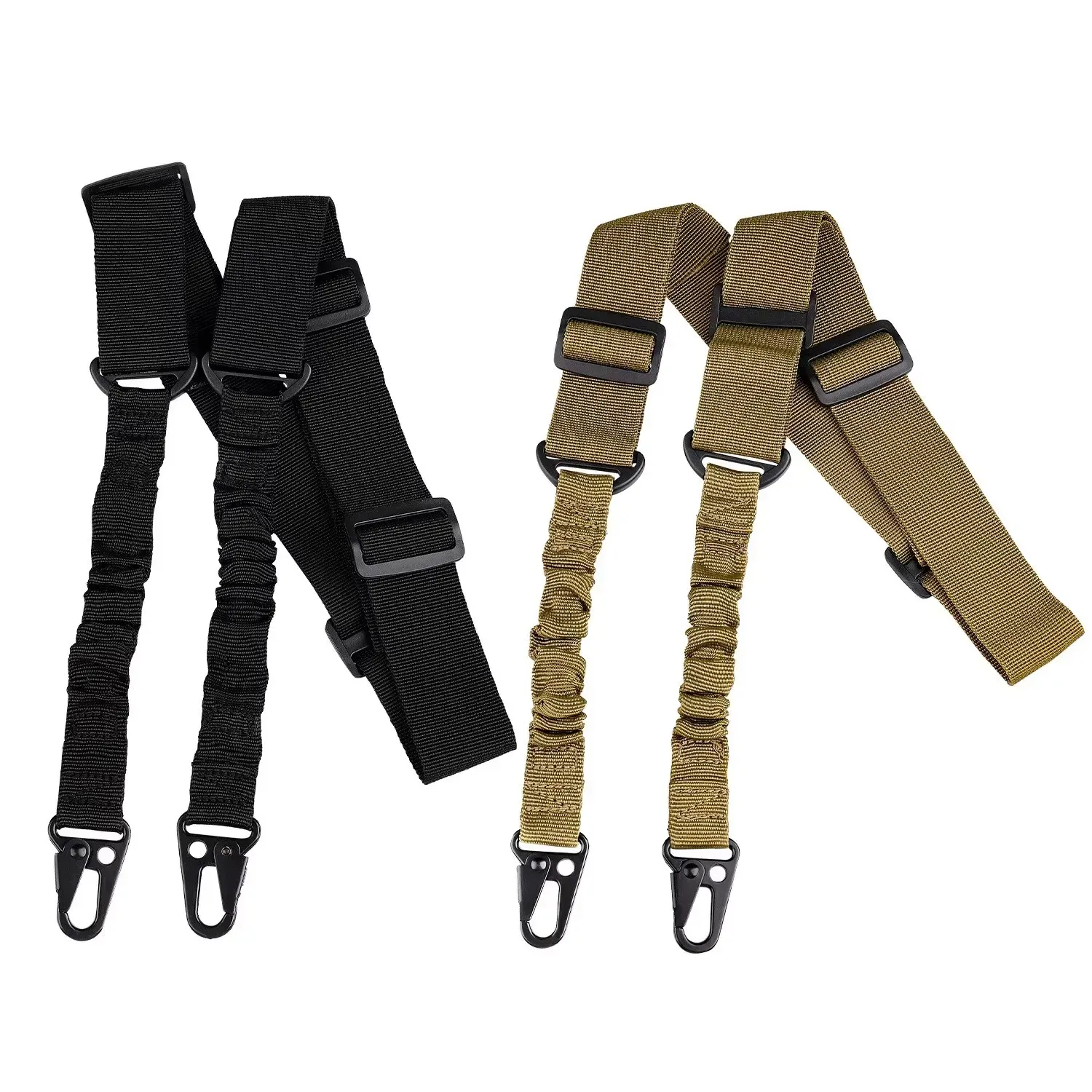 Sangle tactique à deux points en nylon durable pour accessoires d'extérieur 2
