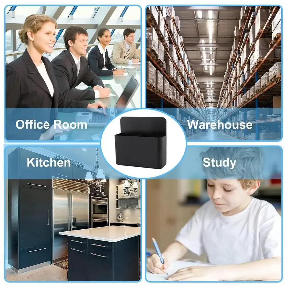 Porte-stylo magnétique, usage au bureau