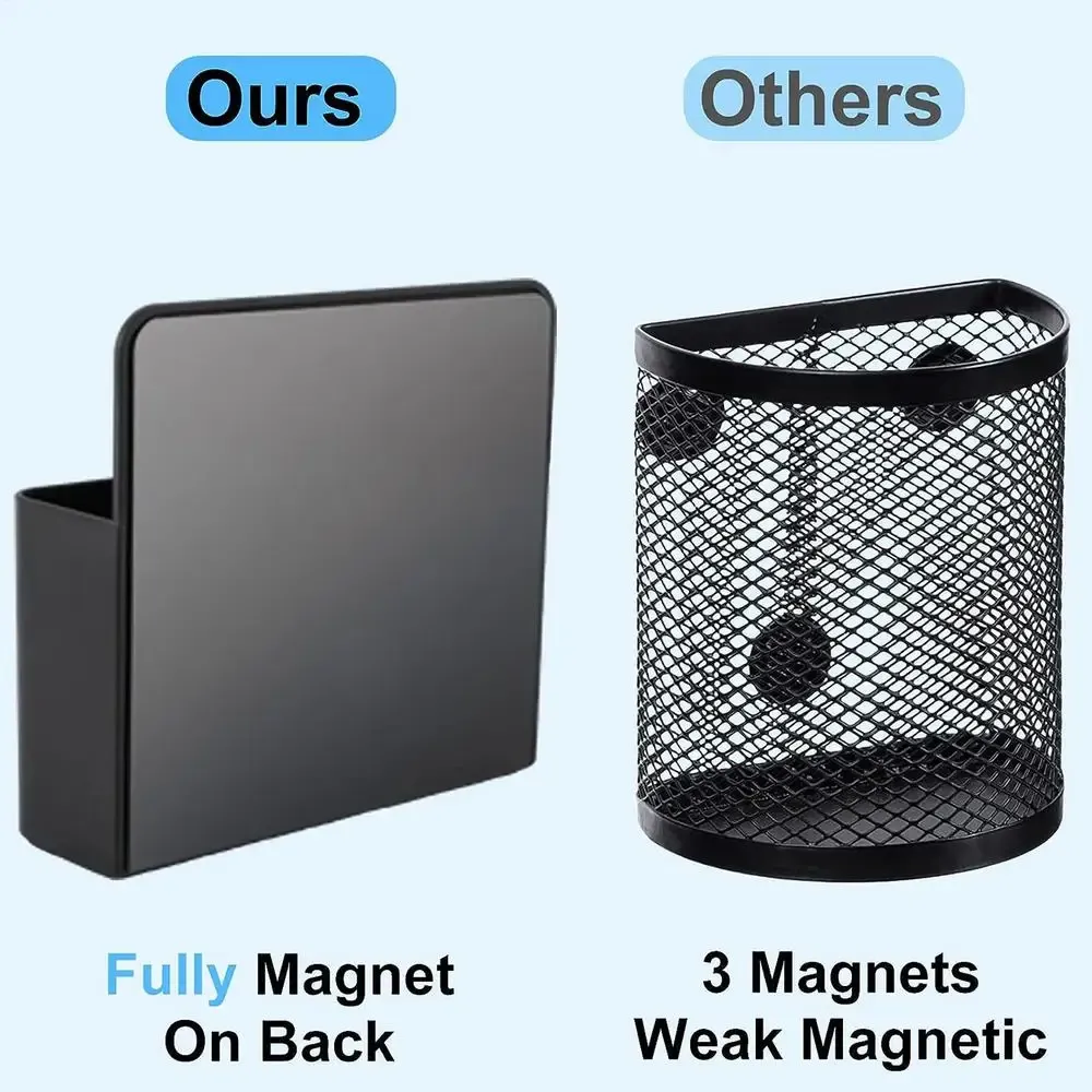 Porte-stylo magnétique, compartiments internes