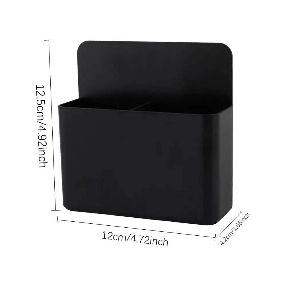 Porte-stylo magnétique pour réfrigérateur, organisateur de rangement à tasses magnétiques 7