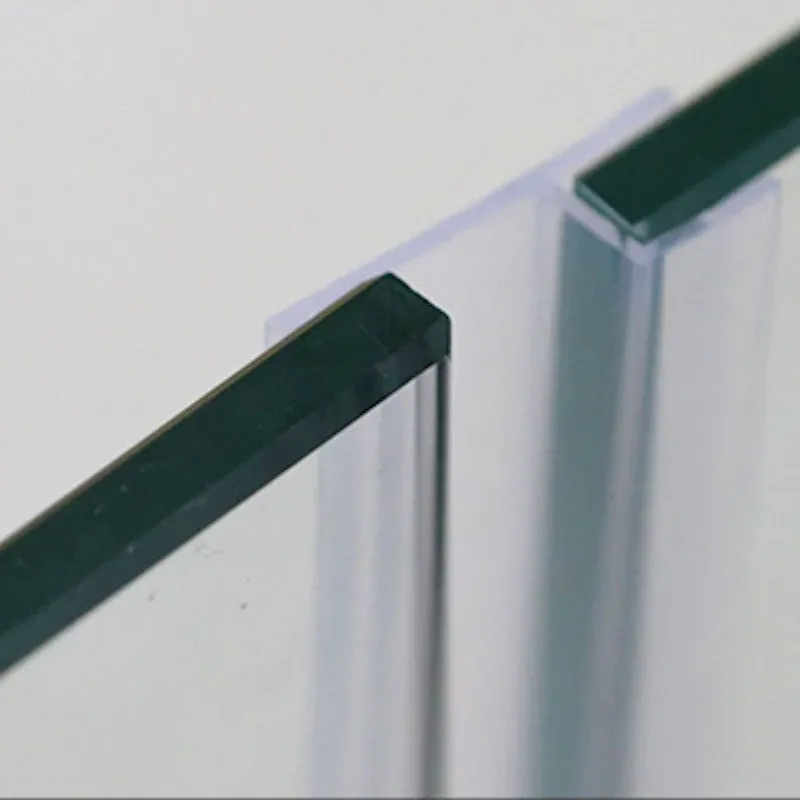 Joint d'étanchéité en verre pour portes de douche sans cadre, épaisseurs 6, 8, 10 et 12 mm 2