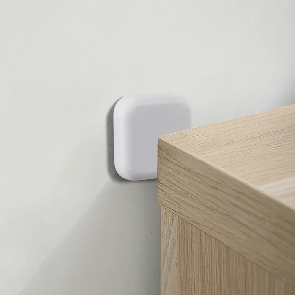 Butée de porte en silicone, protège-mur et amortisseur antichoc pour poignée de porte 4