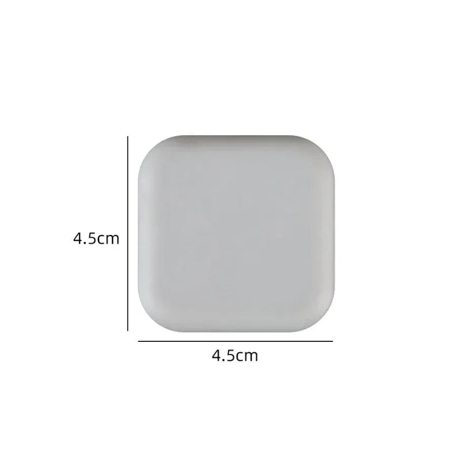Butée de porte en silicone, protège-mur et amortisseur antichoc pour poignée de porte 8