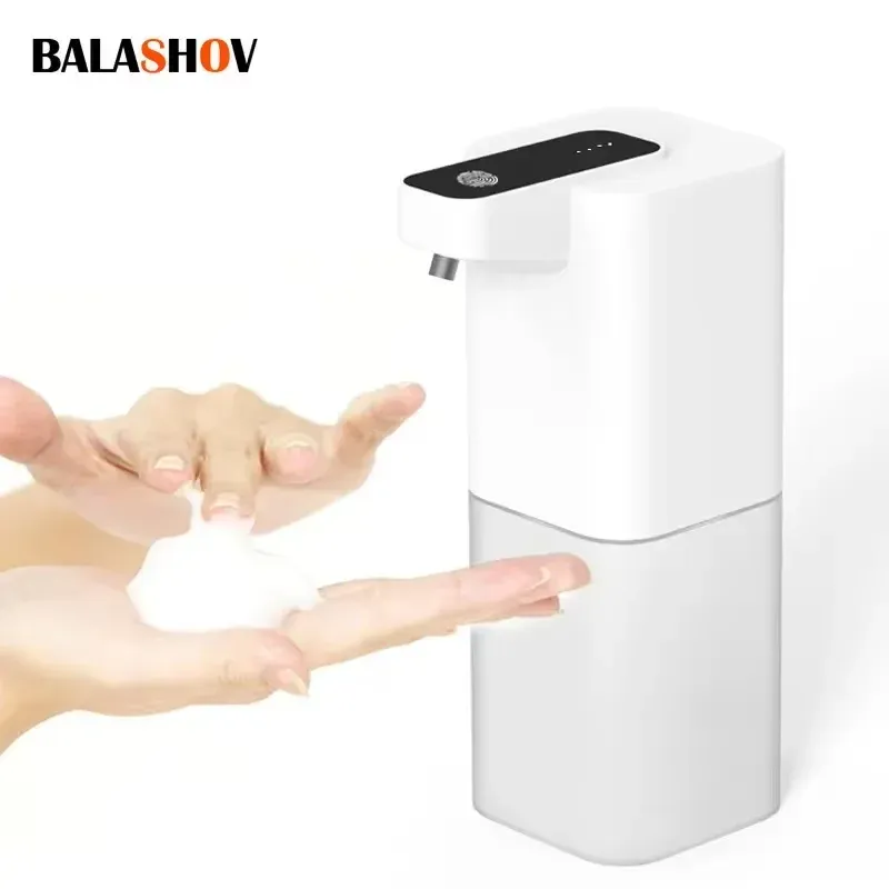 Distributeur automatique de savon liquide à capteur infrarouge, sans contact, rechargeable par USB - Image 1