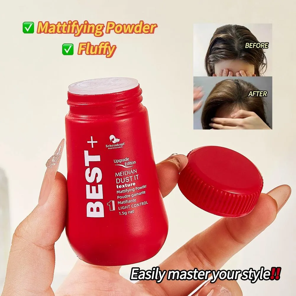 Poudre volumisante pour cheveux, détail