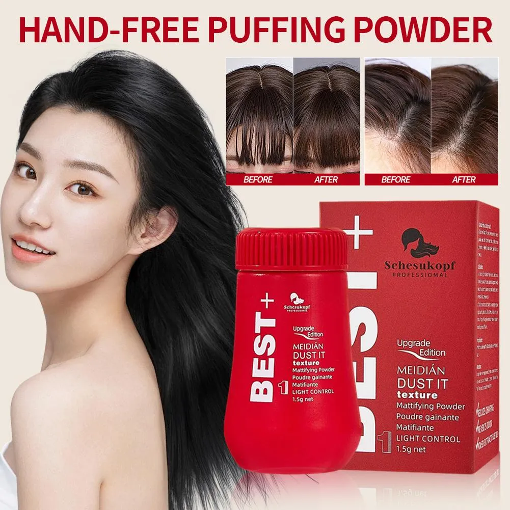 Poudre volumisante pour cheveux, vue d'ensemble