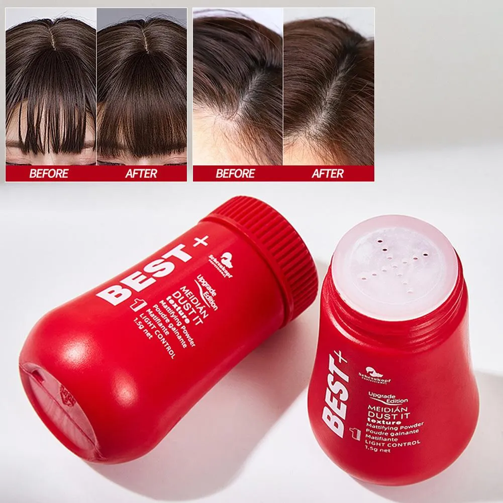 Poudre volumisante pour cheveux, style