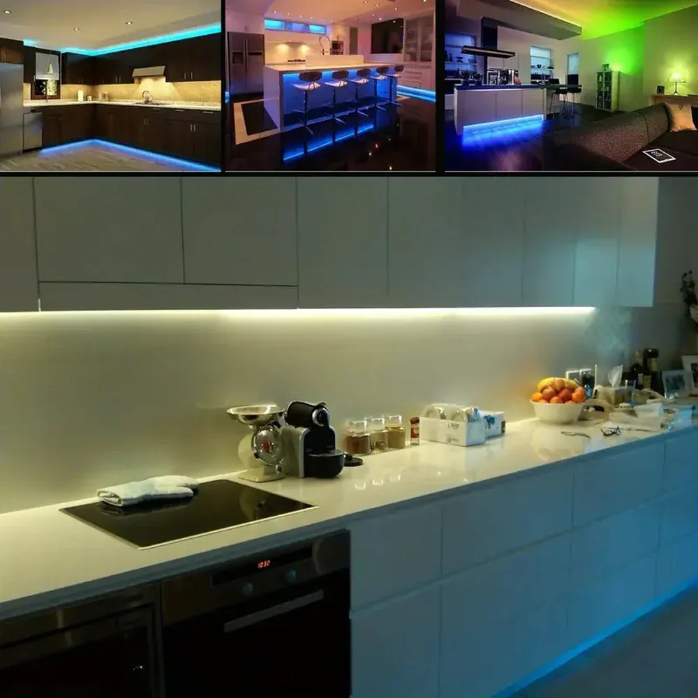 Bande LED vue rapprochée